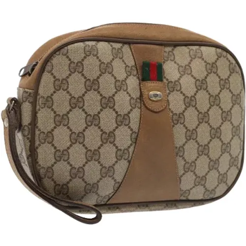 Pre-owned Leather clutches , female, Sizes: ONE SIZE - Gucci Vintage - Modalova