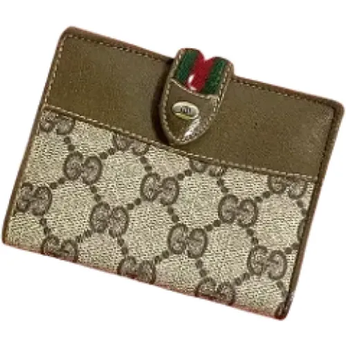 Pre-owned Leder Portemonnaies , Damen, Größe: ONE Size - Gucci Vintage - Modalova