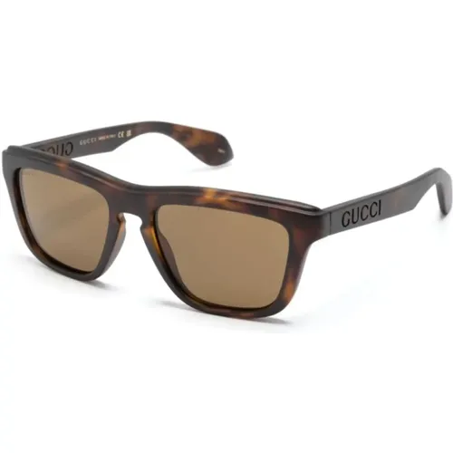 Gg1571S 002 Sunglasses , male, Sizes: 55 MM - Gucci - Modalova