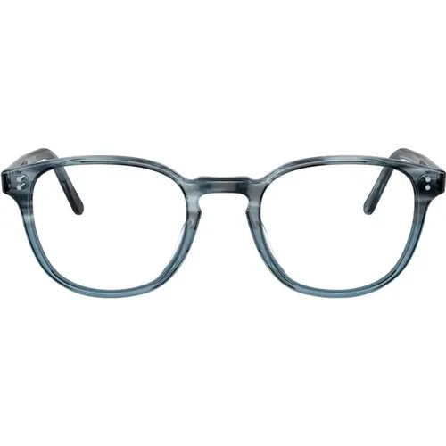 Square Frame Glasses Fairmont Collection , male, Sizes: 49 MM - Oliver Peoples - Modalova