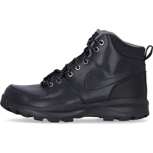 Leder High Boot Schwarz Gunsmoke , Herren, Größe: 44 1/2 EU - Nike - Modalova