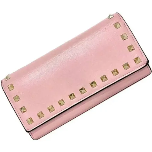 Pre-owned Leather wallets , female, Sizes: ONE SIZE - Valentino Vintage - Modalova