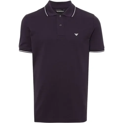 Klassisches Polo-Shirt , Herren, Größe: S - Emporio Armani - Modalova