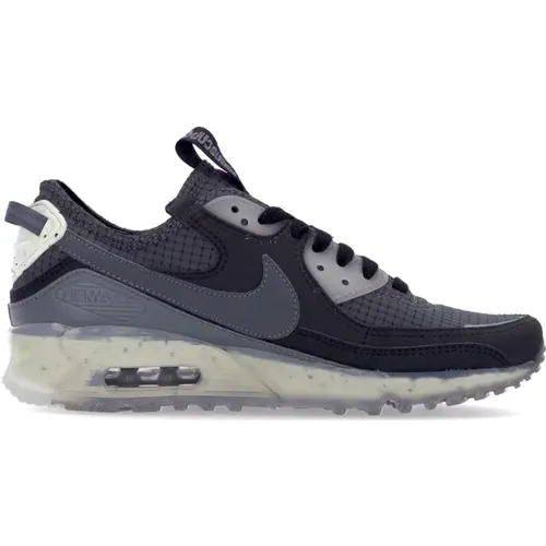 Terrascape Low Sneaker Black/Grey/Lime , male, Sizes: 6 UK, 5 UK, 4 1/2 UK - Nike - Modalova