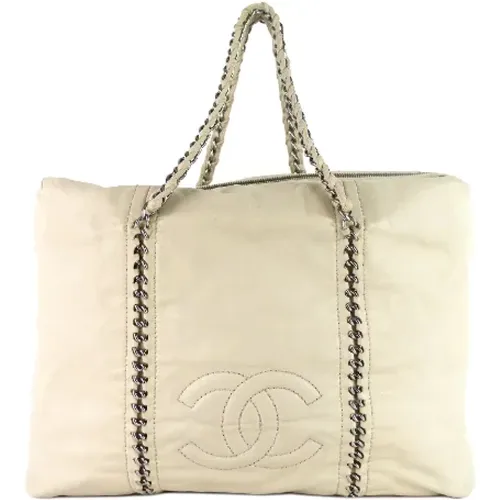 Pre-owned Leather chanel-bags , female, Sizes: ONE SIZE - Chanel Vintage - Modalova