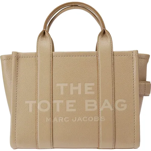 Lederhandtasche mit Logo-Trageriemen - Marc Jacobs - Modalova