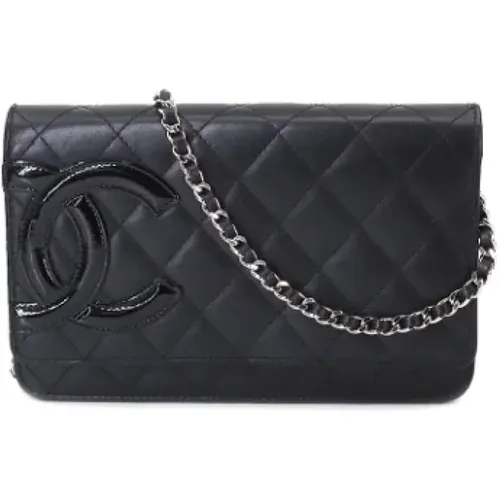 Pre-owned Leather Chanel Crossbody Bag , female, Sizes: ONE SIZE - Chanel Vintage - Modalova