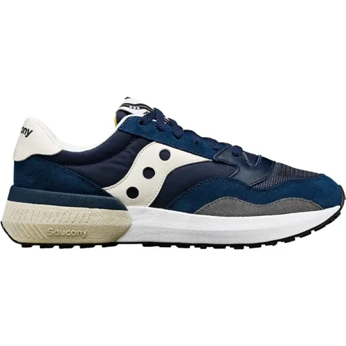 Blaue Original Sneakers , Herren, Größe: 41 EU - Saucony - Modalova