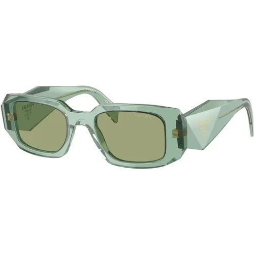 Geometric Design Sunglasses Symbole , unisex, Sizes: 49 MM - Prada - Modalova