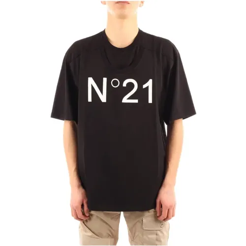 T-Shirts , male, Sizes: 2XL, S, XL, M, L - N21 - Modalova