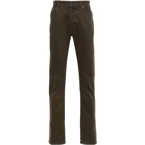 Jeans for Men , male, Sizes: W34, W33, W38, W36, W35, W32 - Jacob Cohën - Modalova