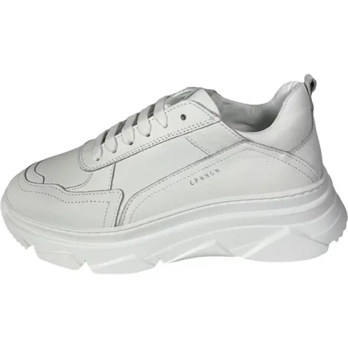 Copenhagen Cph40 Vitello Women`s Platform Sneakers , female, Sizes: 3 UK, 4 UK, 7 UK, 6 UK, 5 UK - Copenhagen Shoes - Modalova