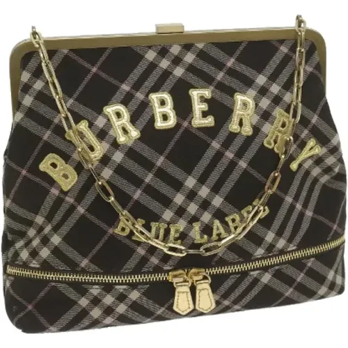 Pre-owned Cotton handbags , female, Sizes: ONE SIZE - Burberry Vintage - Modalova