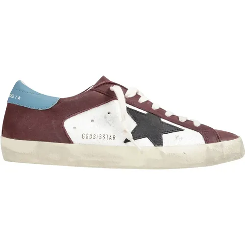 Stylish Leather Star Heel Sneakers , male, Sizes: 7 UK, 8 UK, 11 UK, 9 UK, 6 UK - Golden Goose - Modalova