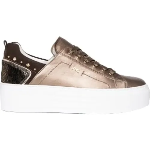 Low Top Sneakers , female, Sizes: 3 UK - Nerogiardini - Modalova