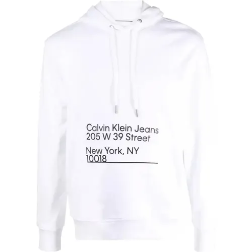 Hoodie with Style , male, Sizes: XL - Calvin Klein Jeans - Modalova