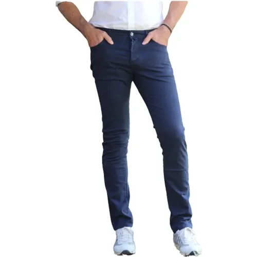 Denim Jeans mit Baumwoll- und Lyocell-Mix , Herren, Größe: W33 - Jacob Cohën - Modalova