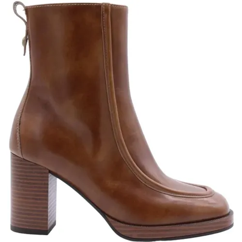 Stylish Ankle Boots Cogsworth , female, Sizes: 4 UK, 5 UK - Nerogiardini - Modalova