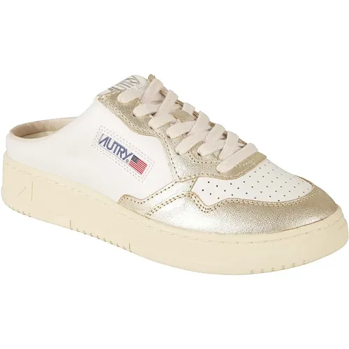 Women's Shoes Sneakers Wht Platinum Ss24 , female, Sizes: 7 UK - Autry - Modalova