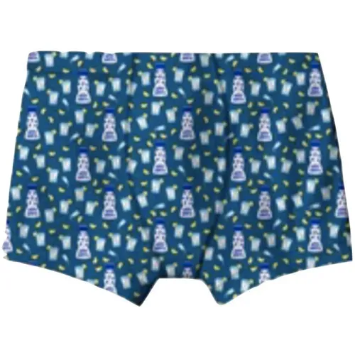 Herren Boxershorts in Tequila Print , Herren, Größe: L - MC2 Saint Barth - Modalova