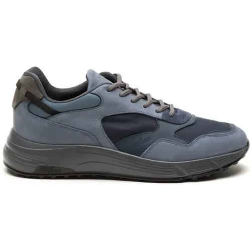 Blaue Hyperlight Sneakers , Herren, Größe: 40 EU - Hogan - Modalova