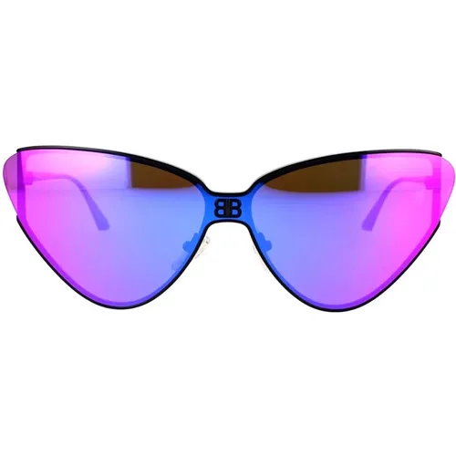 Sporty Mirrored Sunglasses , female, Sizes: ONE SIZE - Balenciaga - Modalova