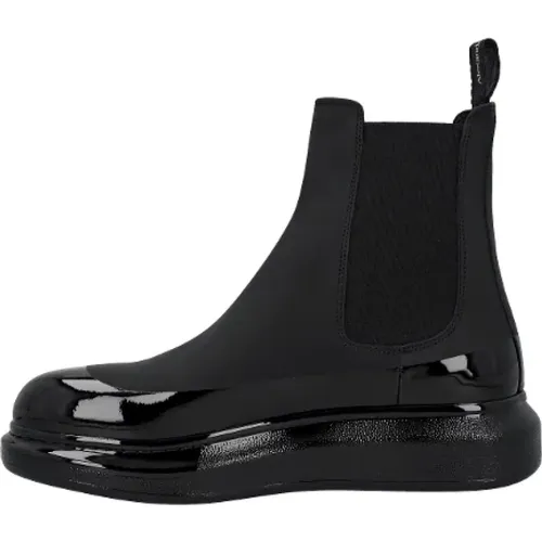 Leder boots Alexander McQueen - alexander mcqueen - Modalova