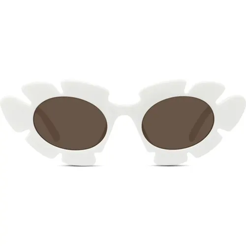 Cat-Eye Oval Sunglasses , female, Sizes: ONE SIZE - Loewe - Modalova