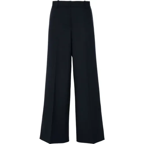 Textured Trousers Vertical Stripe , female, Sizes: M, XS - pinko - Modalova