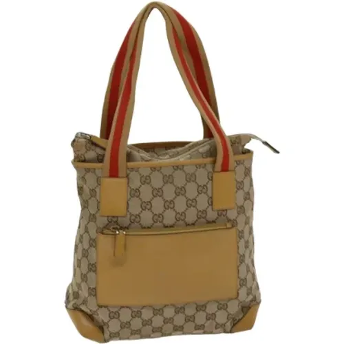 Pre-owned Canvas handtaschen - Gucci Vintage - Modalova