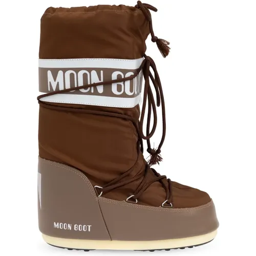 Snow boots Icon Nylon , female, Sizes: 9 UK, 6 UK, 2 UK - moon boot - Modalova