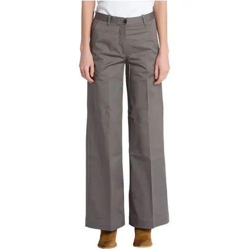 Nine inthe morning Trousers Grey , female, Sizes: W31, W24, W30, W27, W26 - Nine In The Morning - Modalova