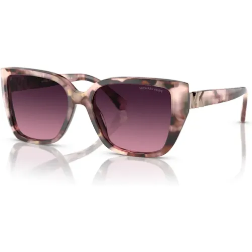 Perlato Havana Sunglasses , female, Sizes: 55 MM - Michael Kors - Modalova