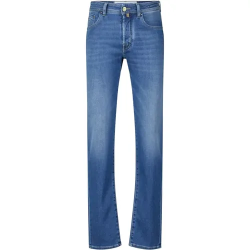 Zeitlose Slim Fit Jeans , Herren, Größe: W33 - Jacob Cohën - Modalova