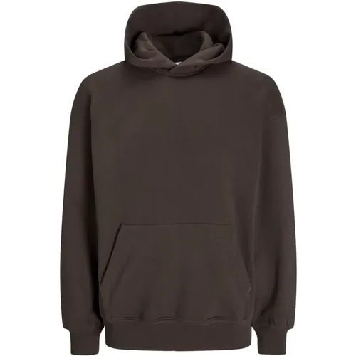 Urban Hoodie , Herren, Größe: L - jack & jones - Modalova