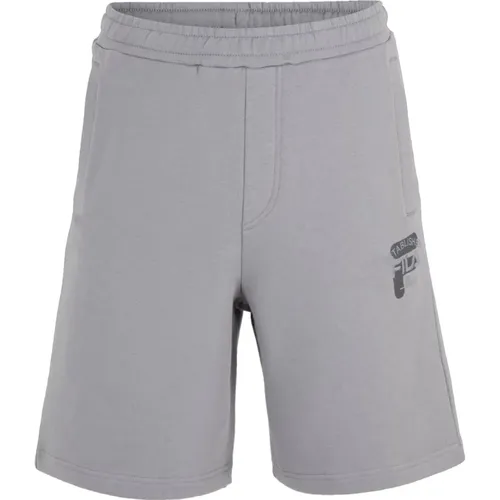 Mens Shorts Baiern Fam0339 Cotton , male, Sizes: M, S - Fila - Modalova