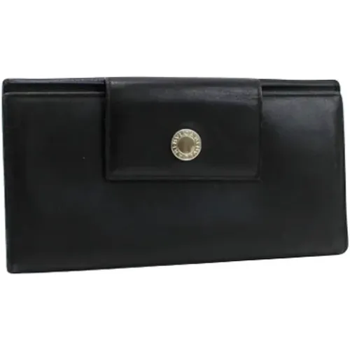 Pre-owned Leather wallets , female, Sizes: ONE SIZE - Bvlgari Vintage - Modalova