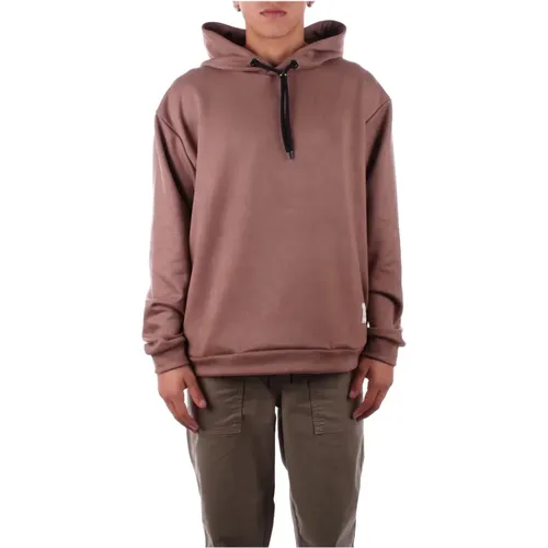 Brauner Hoodie Pullover , Herren, Größe: L - Costume National - Modalova