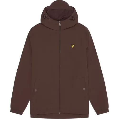 Kapuzenjacke mit Reißverschluss , Herren, Größe: XL - Lyle & Scott - Modalova