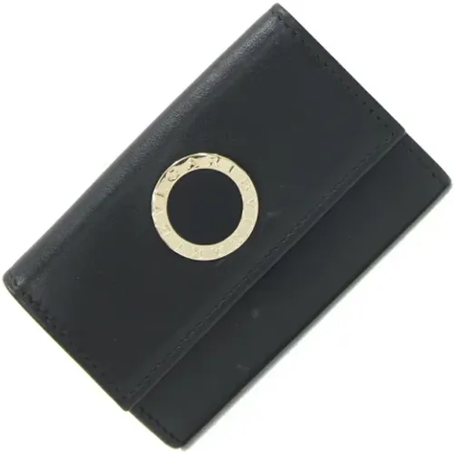 Pre-owned Leather key-holders , female, Sizes: ONE SIZE - Bvlgari Vintage - Modalova