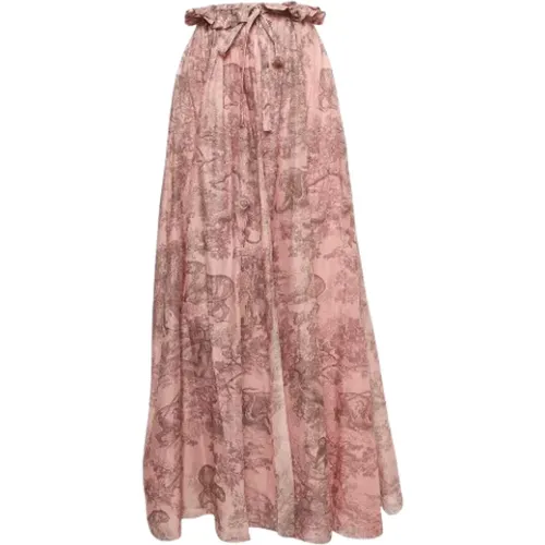 Pre-owned Cotton bottoms , female, Sizes: 7 UK - Dior Vintage - Modalova