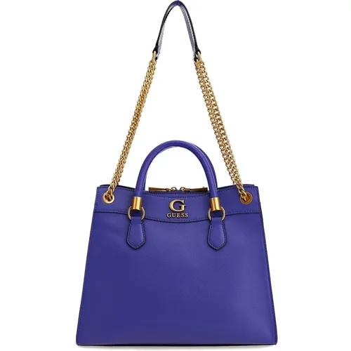 Elegante Handtasche Nell Violet , Damen, Größe: ONE Size - Guess - Modalova