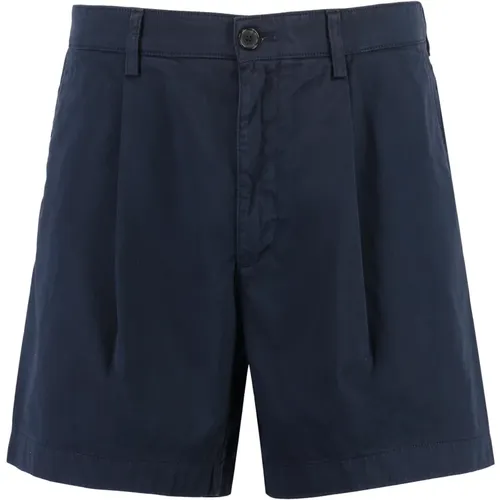 Baumwoll Bermuda Shorts mit Taschen , Herren, Größe: W32 - DEPARTMENT FIVE - Modalova