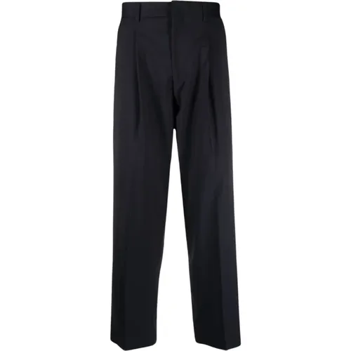 Vincent Cropped Trousers , male, Sizes: L - Costumein - Modalova