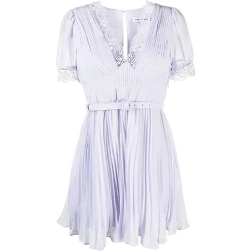 Self-portrait Dresses Lilac , female, Sizes: S, 2XS, M - Self Portrait - Modalova