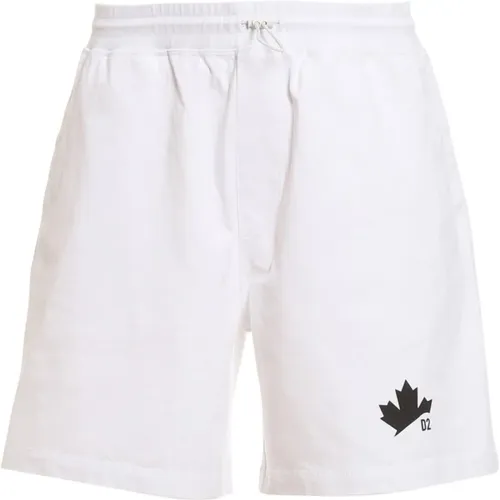 Cotton Shorts Ss22 , male, Sizes: S, XL, L - Dsquared2 - Modalova