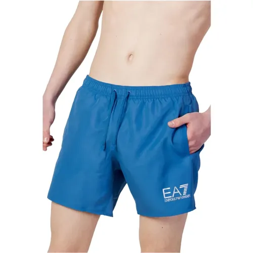Ea7 Mens Swimwear , male, Sizes: 2XL - Emporio Armani EA7 - Modalova