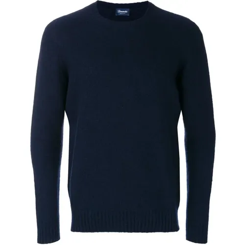 Sweaters - Girocollo ML , male, Sizes: 2XL, L - Drumohr - Modalova