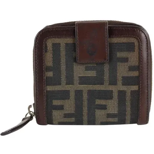 Pre-owned Leather wallets , female, Sizes: ONE SIZE - Fendi Vintage - Modalova