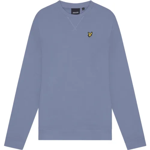 Crew Neck Sweatshirt Mid Layers , Herren, Größe: L - Lyle & Scott - Modalova